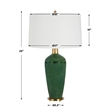 Uttermost Verdell Green Table Lamp