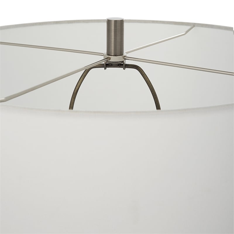 Uttermost Keiron Industrial Table Lamp in Black
