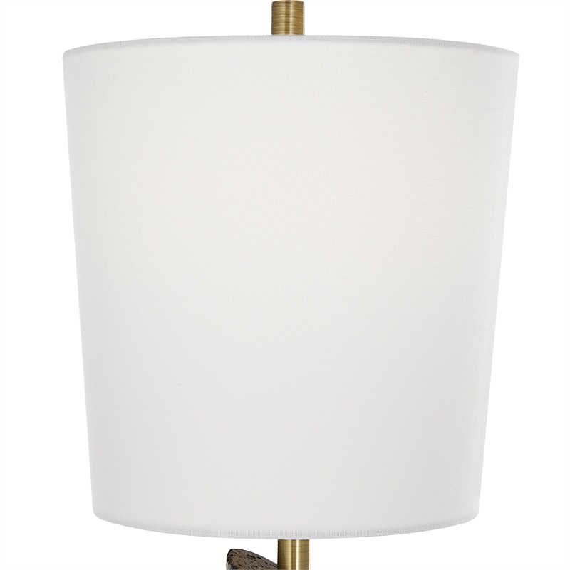 Uttermost Cypher Modern Buffet Lamp in Black