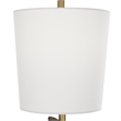 Uttermost Cypher Modern Buffet Lamp in Black