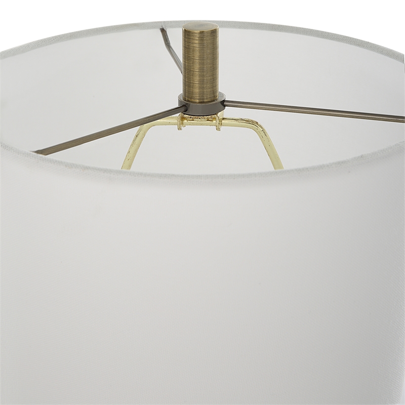 Uttermost Cypher Modern Buffet Lamp in Black