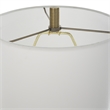 Uttermost Cypher Modern Buffet Lamp in Black