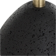 Uttermost Cypher Modern Buffet Lamp in Black