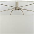 Uttermost Twisted Swirl White Table Lamp