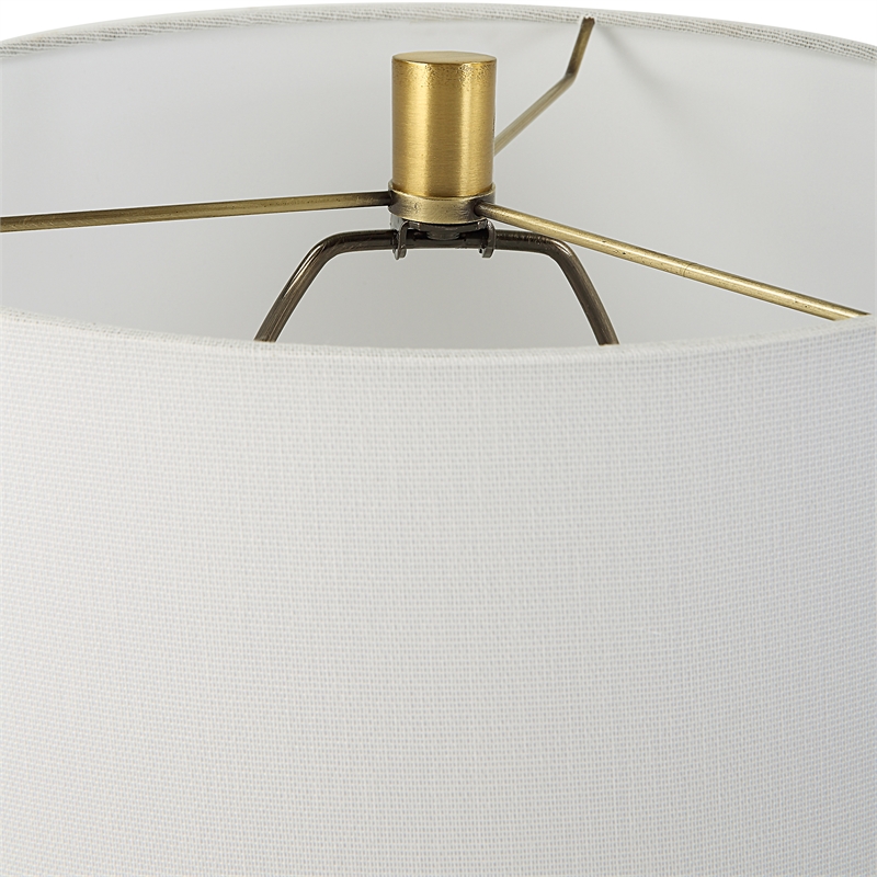 Uttermost Kendari Rope & Rattan Table Lamp in Brown