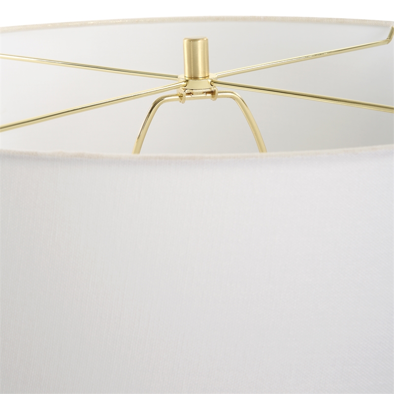 Uttermost Adelaide White Table Lamp