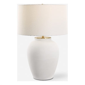 Uttermost Adelaide White Table Lamp