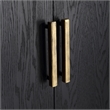 Uttermost Front Range Dark Oak 2 Door Cabinet