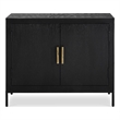 Uttermost Front Range Dark Oak 2 Door Cabinet