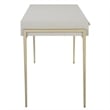 Uttermost Jewel Modern White Desk