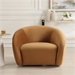 Uttermost DeSoto Hazlenut Swivel Chair in Brown