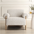 Uttermost Juncture Upholstered Accent Chair in Ivory
