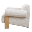 Uttermost Juncture Upholstered Accent Chair in Ivory