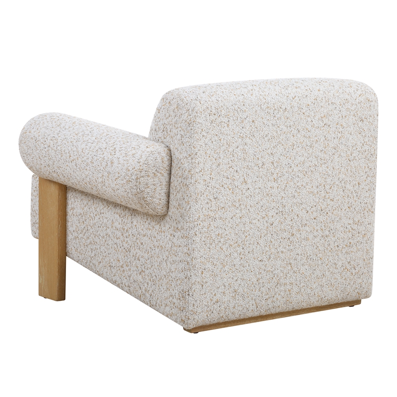 Uttermost Juncture Upholstered Accent Chair in Ivory