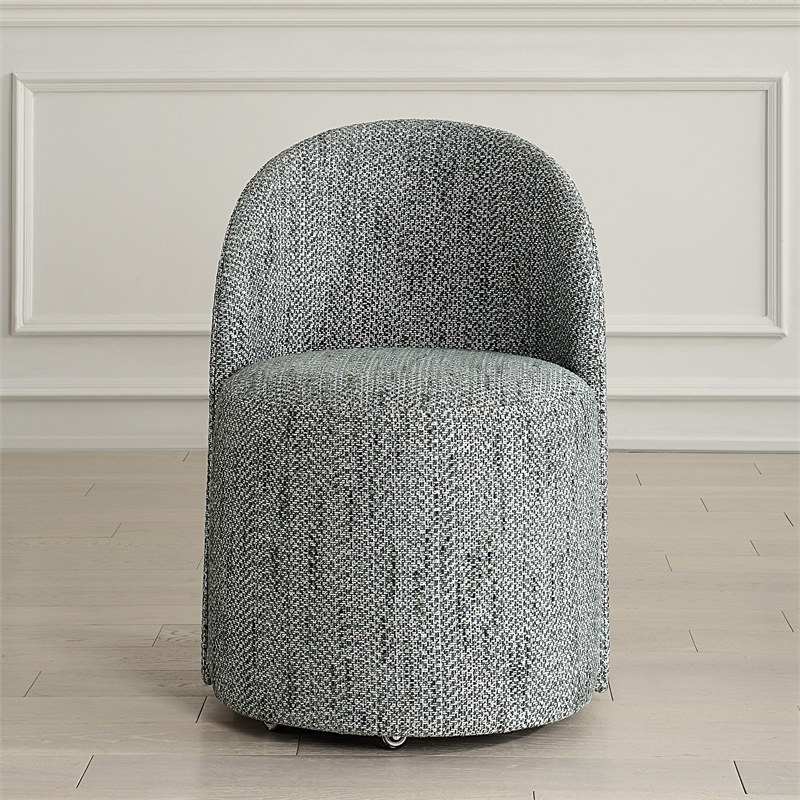 Uttermost Roll With It Teal Dining Chair in Teal