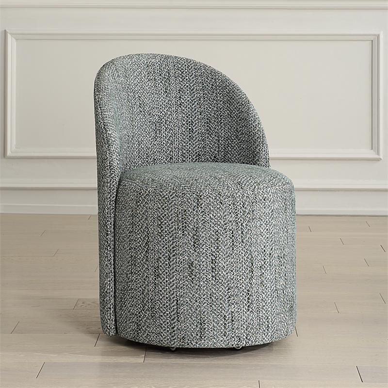 Uttermost Roll With It Teal Dining Chair in Teal