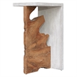 Uttermost Intersect Modern Accent Table in Teak