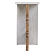 Uttermost Intersect Modern Accent Table in Teak