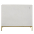 Uttermost Front Range White 2 Door Cabinet