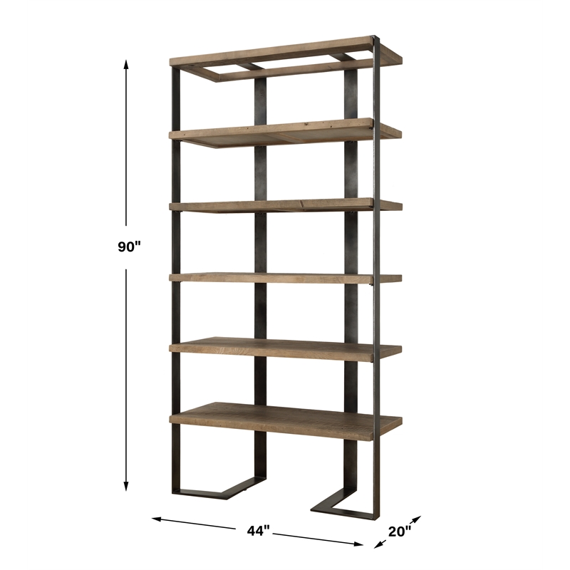 Uttermost Felix Reclaimed Oak Etagere
