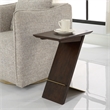 Uttermost Breakthrough Modern Accent Table in Brown