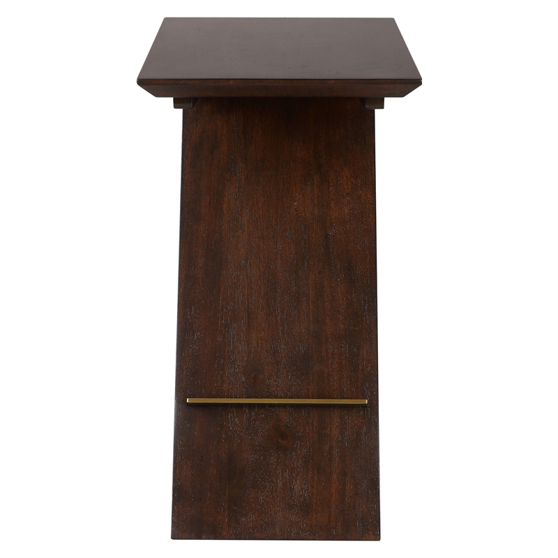 Uttermost Breakthrough Modern Accent Table in Brown