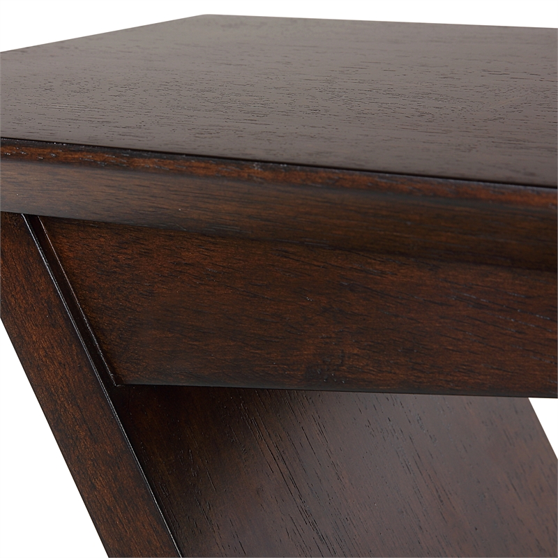 Uttermost Breakthrough Modern Accent Table in Brown