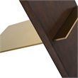 Uttermost Breakthrough Modern Accent Table in Brown