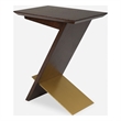 Uttermost Breakthrough Modern Accent Table in Brown