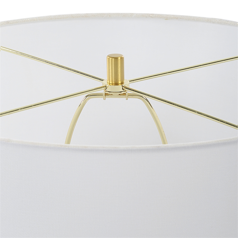 uttermost emerie textured white table lamp