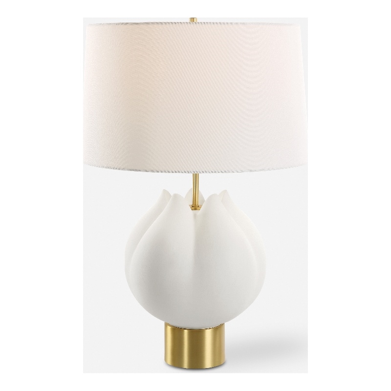 Uttermost In Bloom White Table Lamp