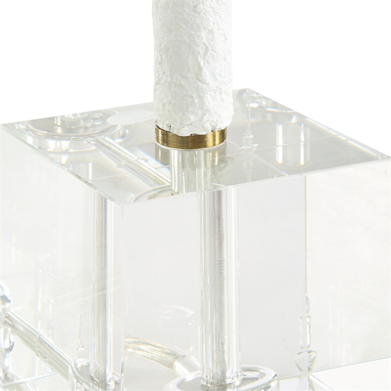 Uttermost Helena Slender White Table Lamp