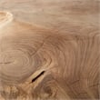 Uttermost Sola Handcrafted Teak Side Table in Teak