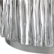 Uttermost Echo Modern Nickel Drink Table