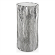 Uttermost Echo Modern Nickel Drink Table