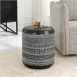 Uttermost Cutting Edge Tribal Accent Table in Black