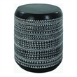 Uttermost Cutting Edge Tribal Accent Table in Black