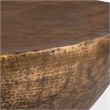 Uttermost Gilded Dome Gold Coffee Table