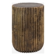 Uttermost Peaks And Valleys Gold Accent Table