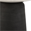Uttermost Total Eclipse Marble Accent Table in Matte Black