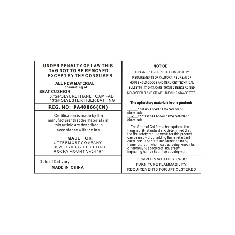 Uttermost Taupo Sheepskin Bench in Cream