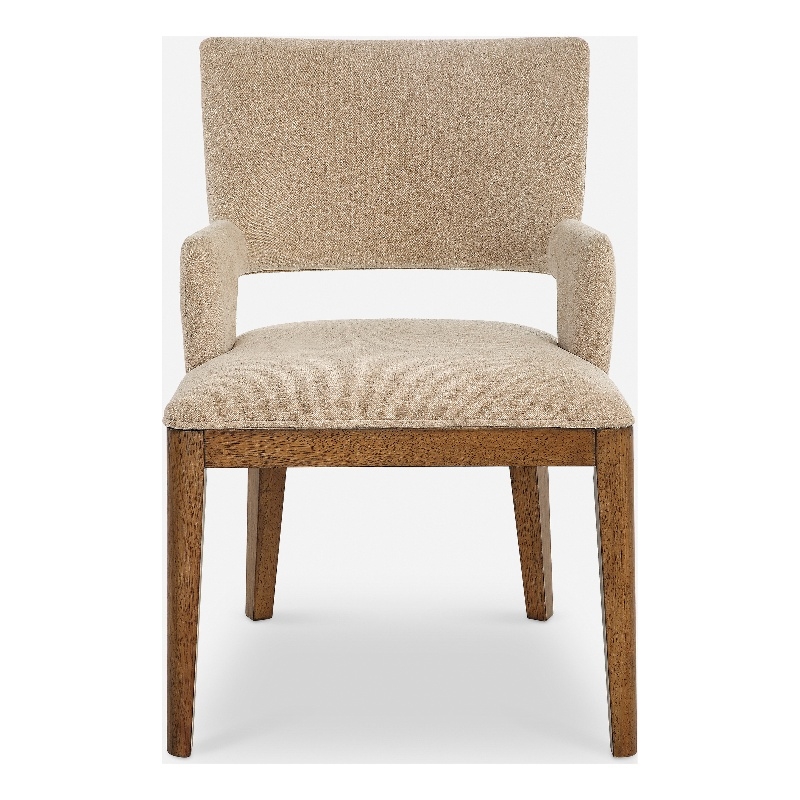 Uttermost Aspect Mid-Century Dining Chair in Pecan