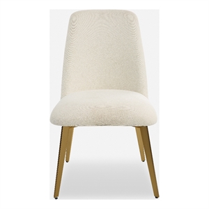 Uttermost Vantage Off White Fabric Dining Chair
