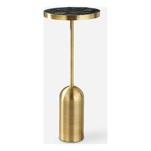 Uttermost Pascal Brass Drink Table