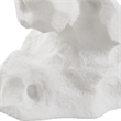 Uttermost Remnant White Stone Drink Table