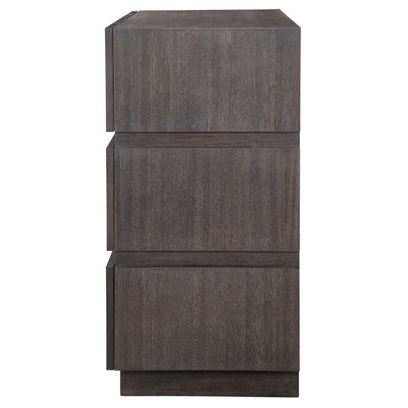 Uttermost Between The Lines Accent Chest in Dark Walnut