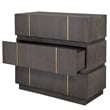 Uttermost Between The Lines Accent Chest in Dark Walnut
