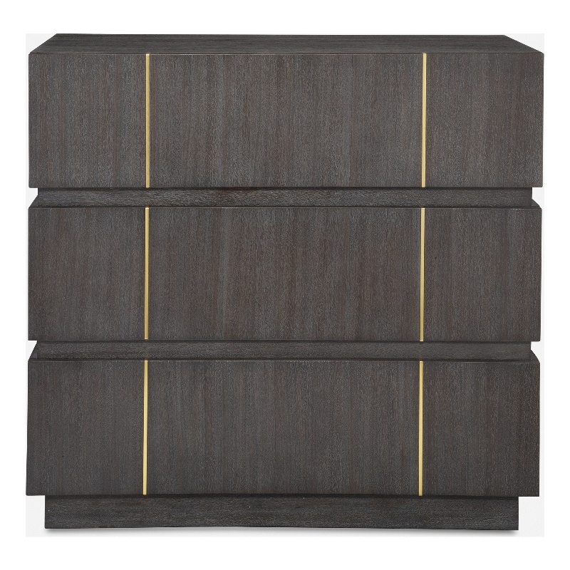 Uttermost Between The Lines Accent Chest in Dark Walnut