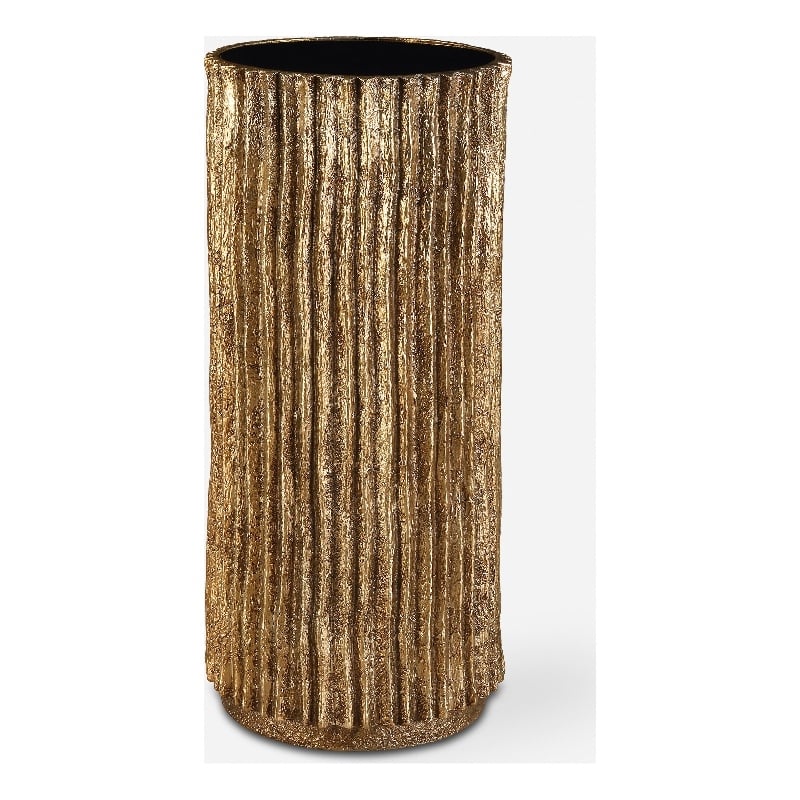 Uttermost Echo Brass Drink Table