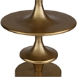 Uttermost Flight Antique Brass Accent Table